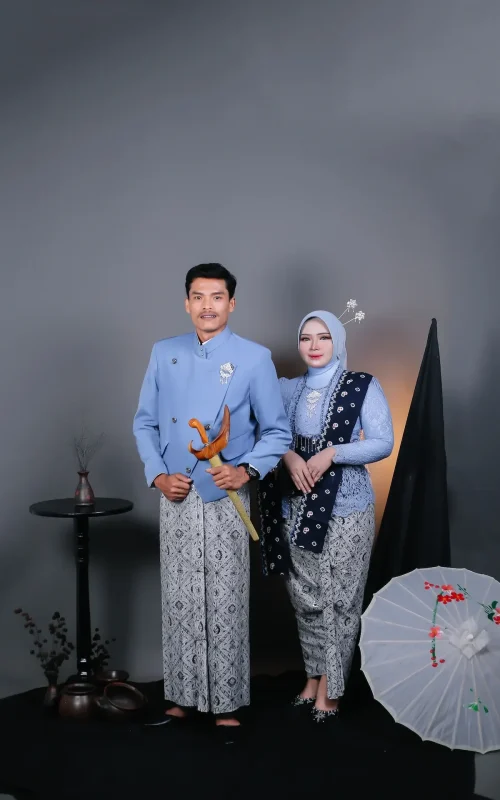 kedua mempelai Alim Ulfa