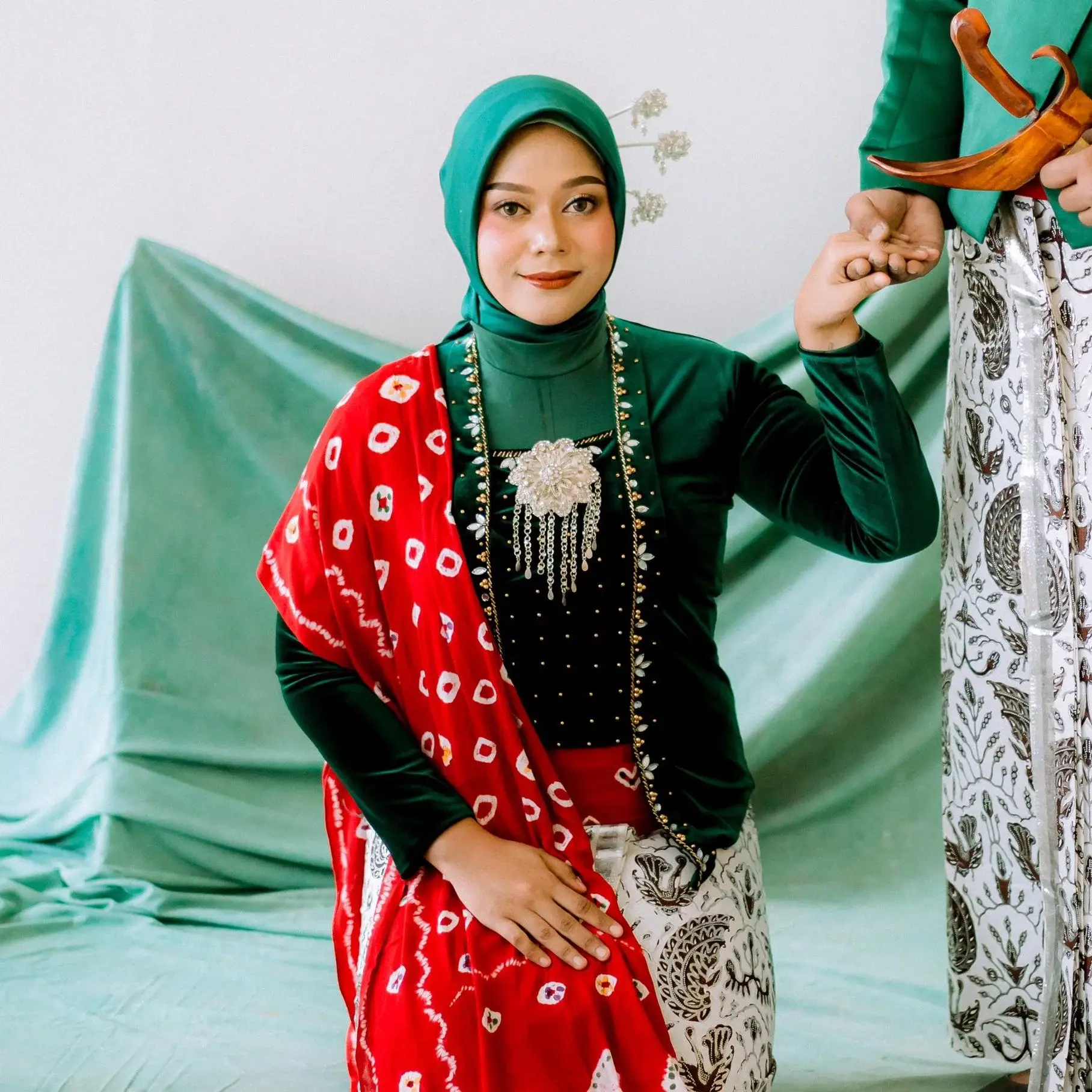 Wanita Ikrima helmi copy Katalog Java Green