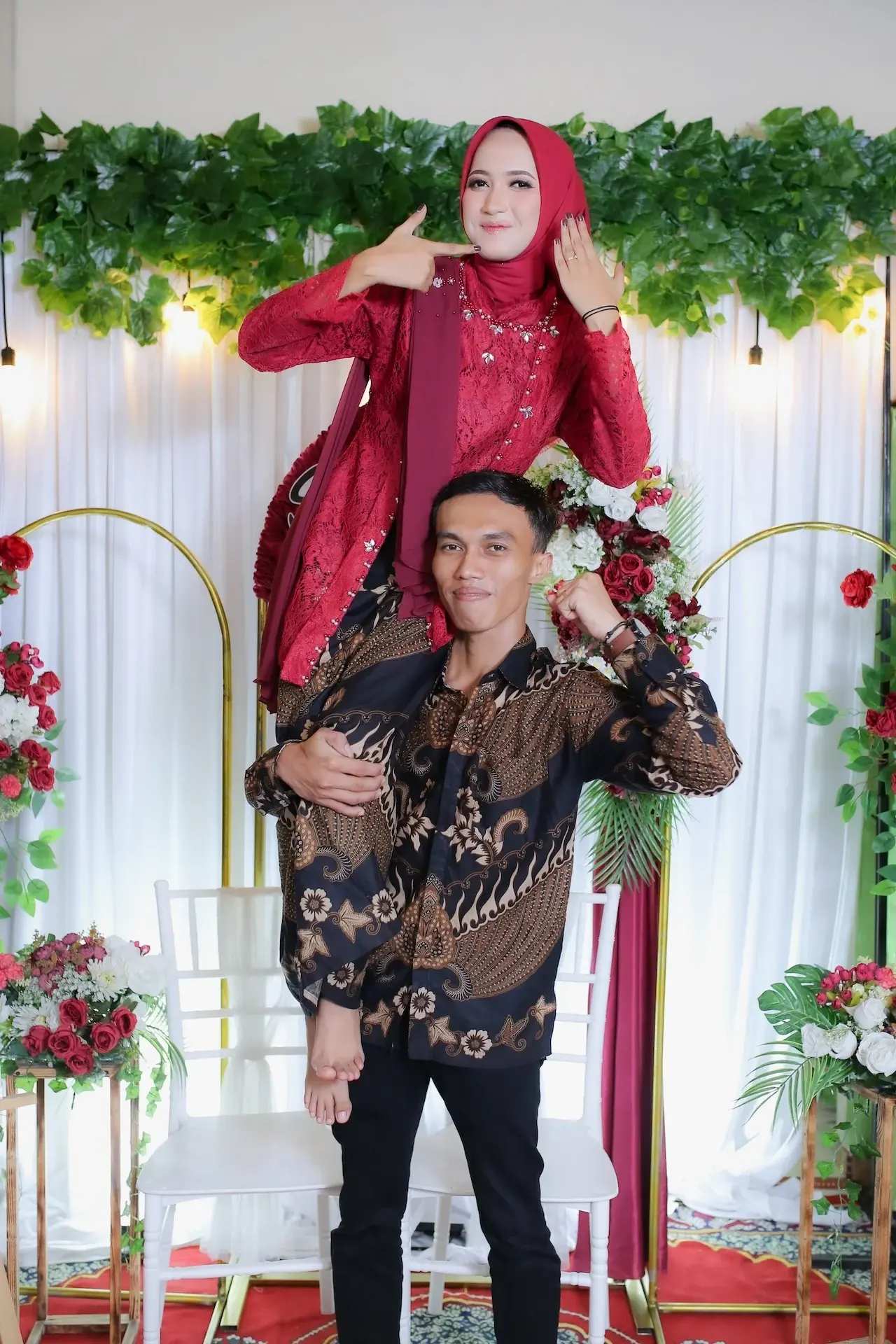 Love story Bertunangan Umam Amel